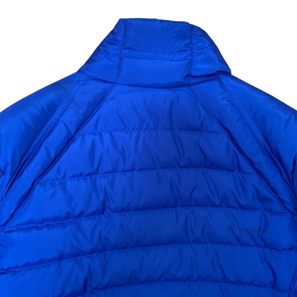 Spyder Women’s Prymo Down Puffer Coat Jacket- Deep Royal Blue XL - Picture 3 of 6